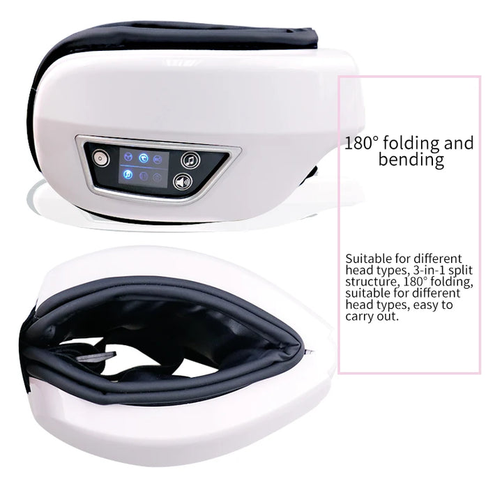 Bluetooth Heat-Airbag Eye Massager