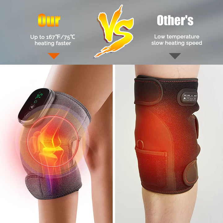 Knee Heating Massage Pad